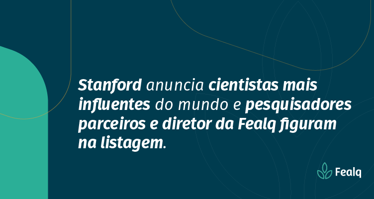 Stanford anuncia cientistas mais influentes do mundo e pesquisadores parceiros e diretor da Fealq figuram na listagem