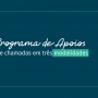 Programa de Apoios abre chamadas em três modalidades